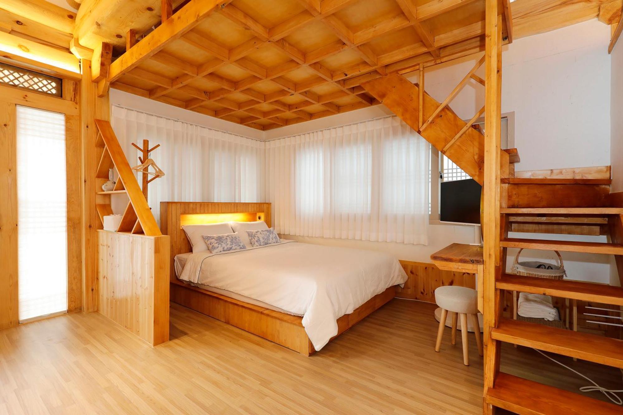 Hanok Stay Mokhyang Gyeongju Exterior foto